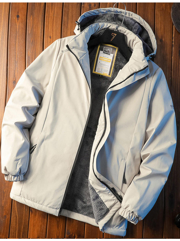 冬季防风冲锋衣男冬装棉服工装男款棉衣加绒加厚保暖秋冬季男外套,淘宝优惠券,粉丝福利购,淘宝优惠卷