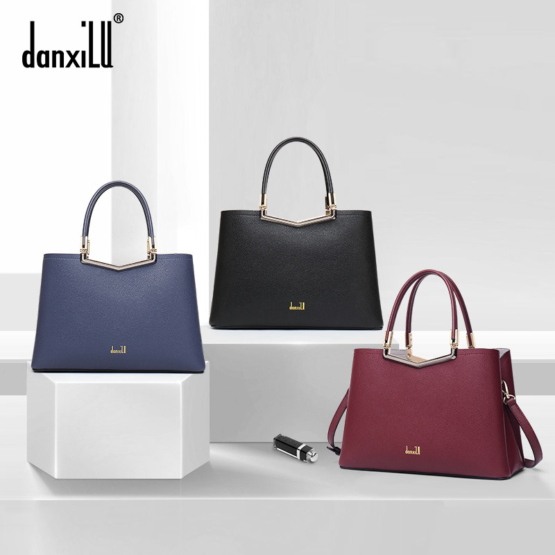 丹希路品牌2020新款中年女士手提包 danxilu箱包女士包袋