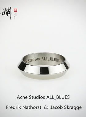 北欧瑞典极简主义男女情侣指环