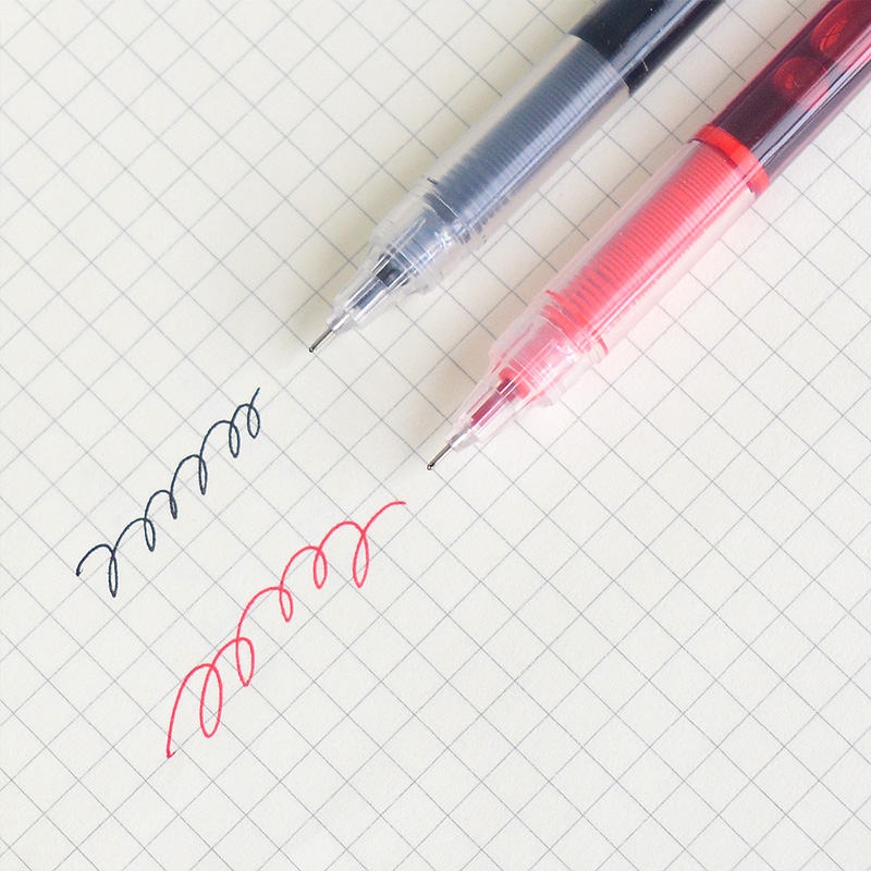 Lexuan straight liquid quick-drying gel pen