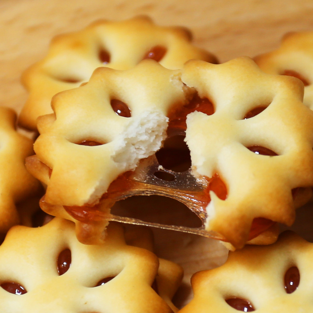 mixx巧丽滋果酱夹心饼干238g多口味办公室零食小吃代餐休闲食品