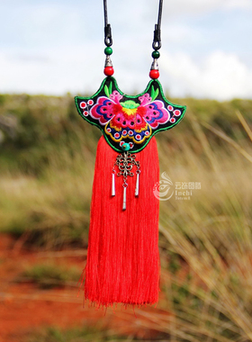 女饰品苗银项链民族风文艺复古