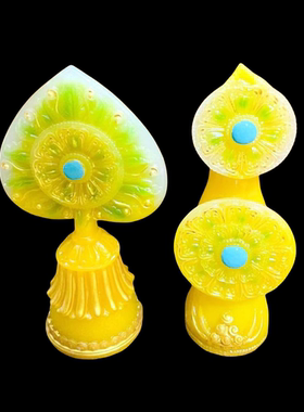 朵玛食子花酥油花藏传密宗彩绘树脂朵玛食子佛前供花佛堂八供摆件