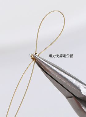 铜镀金定位珠手工DIY饰品配件