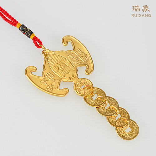 瑞象 福鼠吊金钱蝠鼠吊金钱蝙蝠化横梁压顶解柱家居风水挂件 - 图2