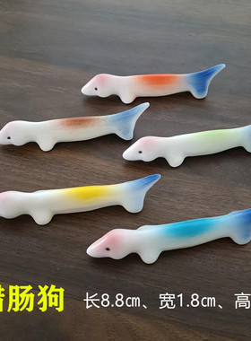 小动物创意招财蝉陶瓷筷子架摆件