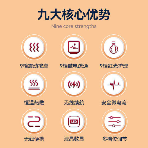 电动刮痧仪器疏通经络家用按摩塑形刷脂腰背全身经络刷揉腹部神器 - 图0