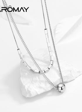 CAROMAY魔方项链女吊坠