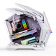 Qiao Sibo desktop computer case gaming all-aluminum special shape