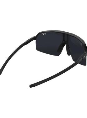 代购JULBO男士太阳镜防雾偏光抗冲击高透光黑色大框一体式镜片