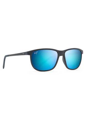 代购MauiJim男女太阳镜防眩光偏振抗紫外线清晰视野深蓝色条纹框