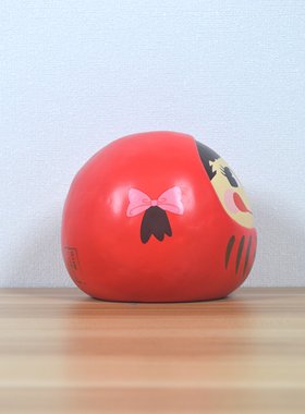 日本达摩可爱风陶瓷摆件新年推荐