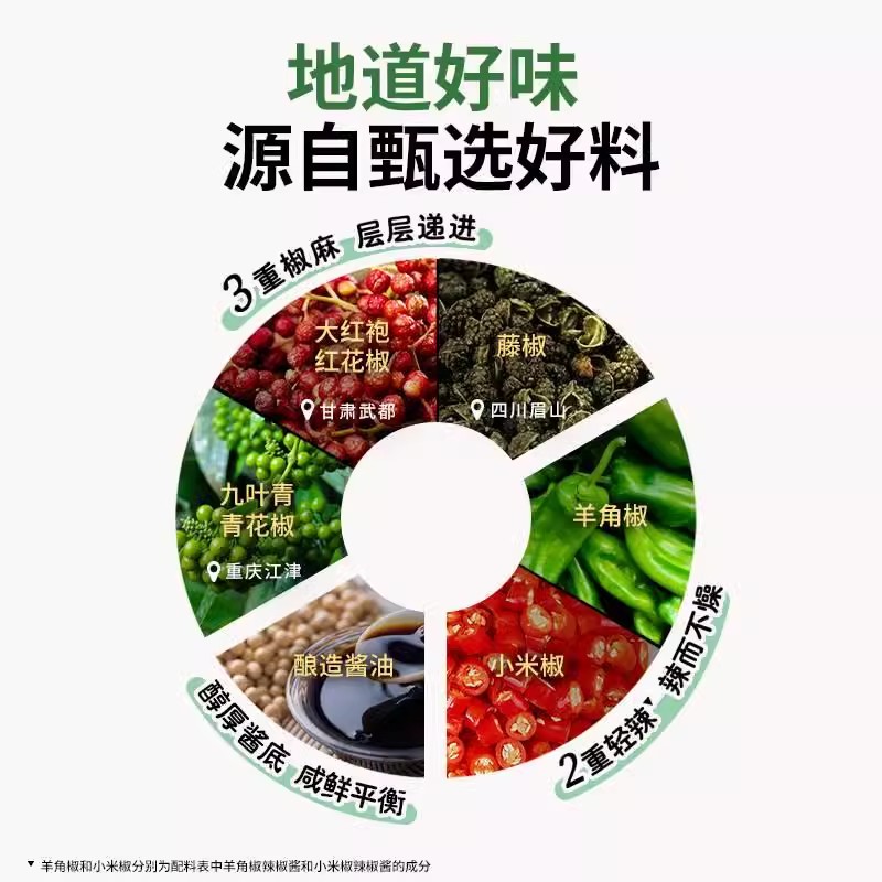 家乐椒麻凉拌汁230g*3瓶鲜香家用海鲜捞汁白灼汁凉拌菜专用调味料-图2