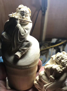 猛犸鹿角木质牙雕私人定制工厂散珠手串配饰吊坠把件龙年礼物DIY