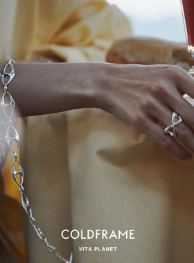 Vita Planet买手店 韩国Coldframe正品 925纯银猪鼻子戒指宽/窄版