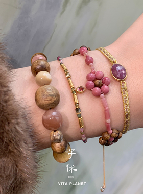 ZIXIU子休 太阳多宝/乾坤多宝/心头肉/粉泡泡/樱樱花沉香手串手链