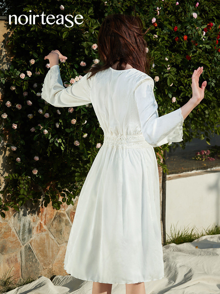 NT夏季薄款性感睡袍女士中长款睡衣裙浴袍家居服可外穿,淘宝优惠券,粉丝福利购,淘宝优惠卷