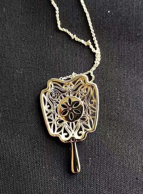 纯银翡翠挂件原创设计风礼品吊坠