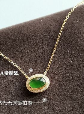 金钻石锁骨链复古礼物吊坠送女友