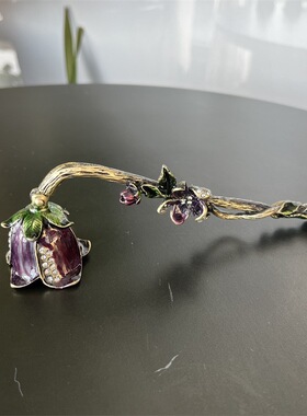 高级古风手工金属灭烛罩香薰灭烛器工具熄灭彩色蜡烛芯蜡烛盖套装