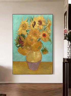 白鹿艺术手绘油画大芬村装饰画