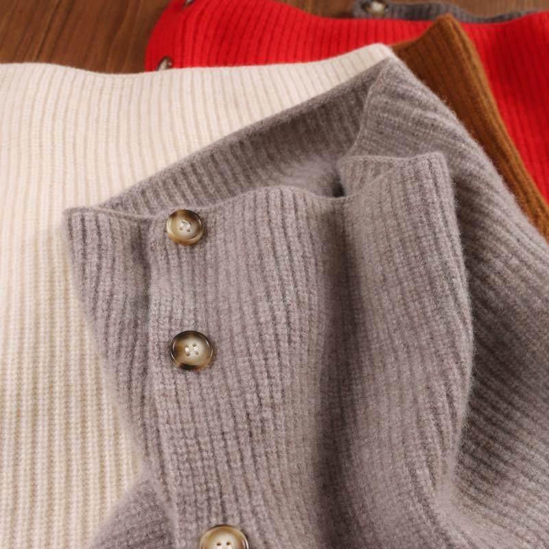 时髦100纯羊毛披肩斗篷外搭高领纽扣围脖百搭针织假领保暖围巾女,淘宝优惠券,粉丝福利购,淘宝优惠卷