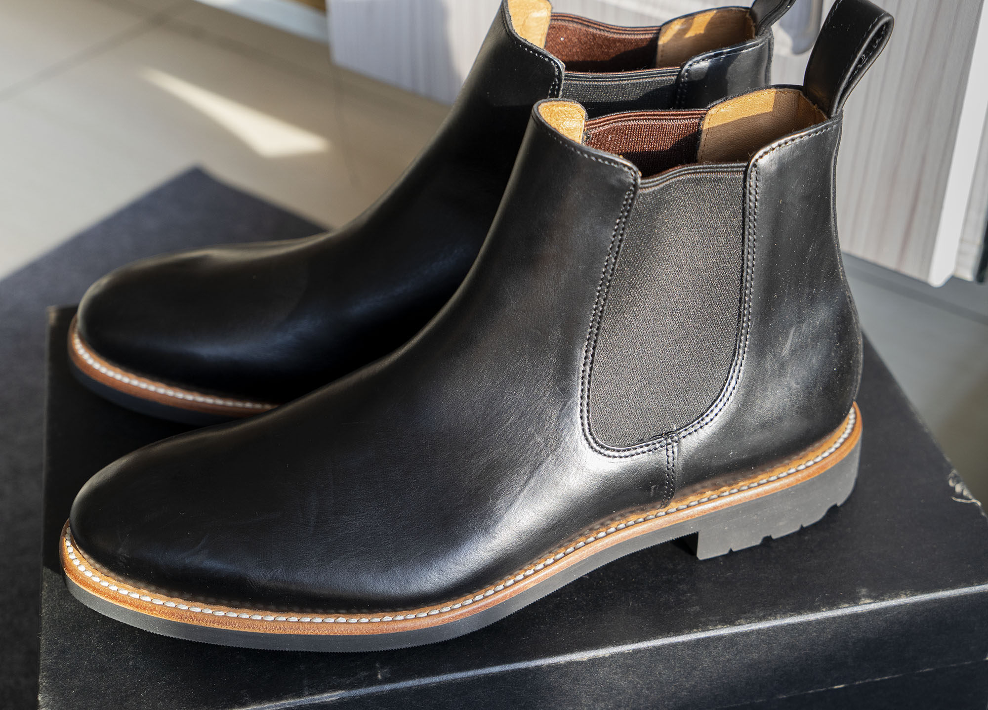 Spot j.crew main line kenton leather work shoes