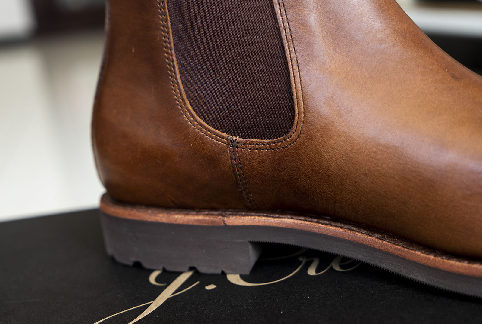 Spot j.crew main line kenton leather work shoes