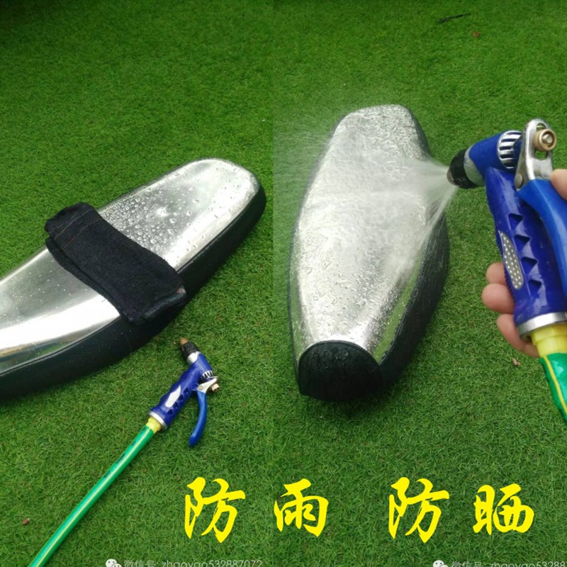 适用豪爵踏板摩托车宇钻HJ125T-10C防水皮革坐垫皮隔热垫防晒座套