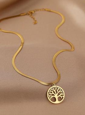 Stainless Steel Necklaces Snake Herringbone Blade Chain rend