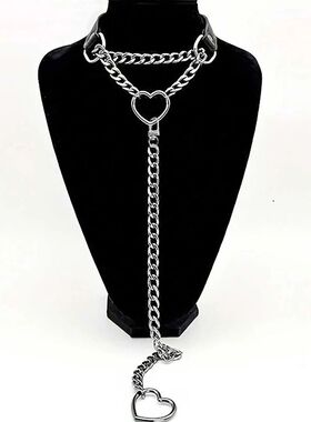 Halloween Punk Gohic Pu Leaher Fashion Personaliy nd Necklac