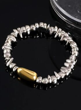 Vinage Irregular Hear Shaped Pendan Bracele for Women Geomer