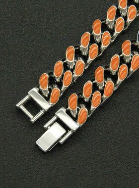 Set Dance Decorative Bracelet for Men, Cool Color Drip Oil S