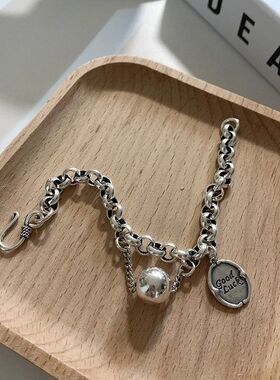 Punk Hip Hop Tag Coin Bracelet Bohemian Retro Thai Original