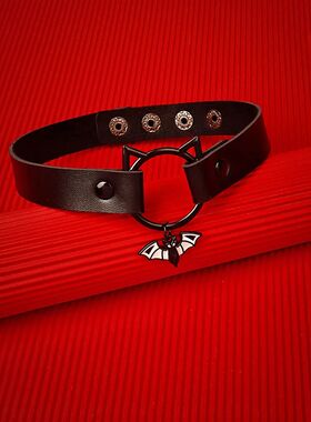 Gohic Simple Individualiy Dark Hip hop All Sains' Day Swee C