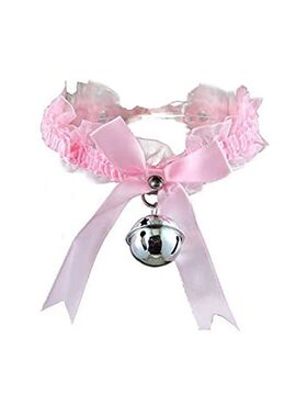 New Adjustable Lace Choker With Bell Sweet Cute Gothic Choke