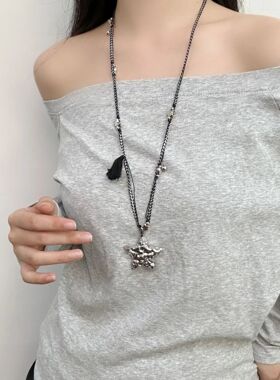 Punk Harajuku Personaliy Popular Simple Creaiviy Five-poined