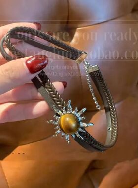 Rero Rock and roll Harajuku Simple Fashion Individualiy Swee