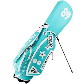 PG golf bag stand bag club bag green white black fabric waterproof lightweight 3.2 kg ບ່າດຽວ