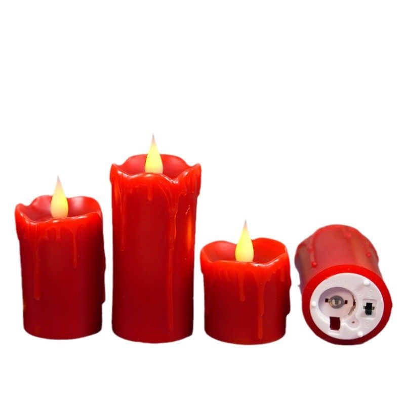 迷你蜡面仿真电子蜡烛灯假蜡烛浪漫求婚表白生日场景布置装饰道具,淘宝优惠券,粉丝福利购,淘宝优惠卷