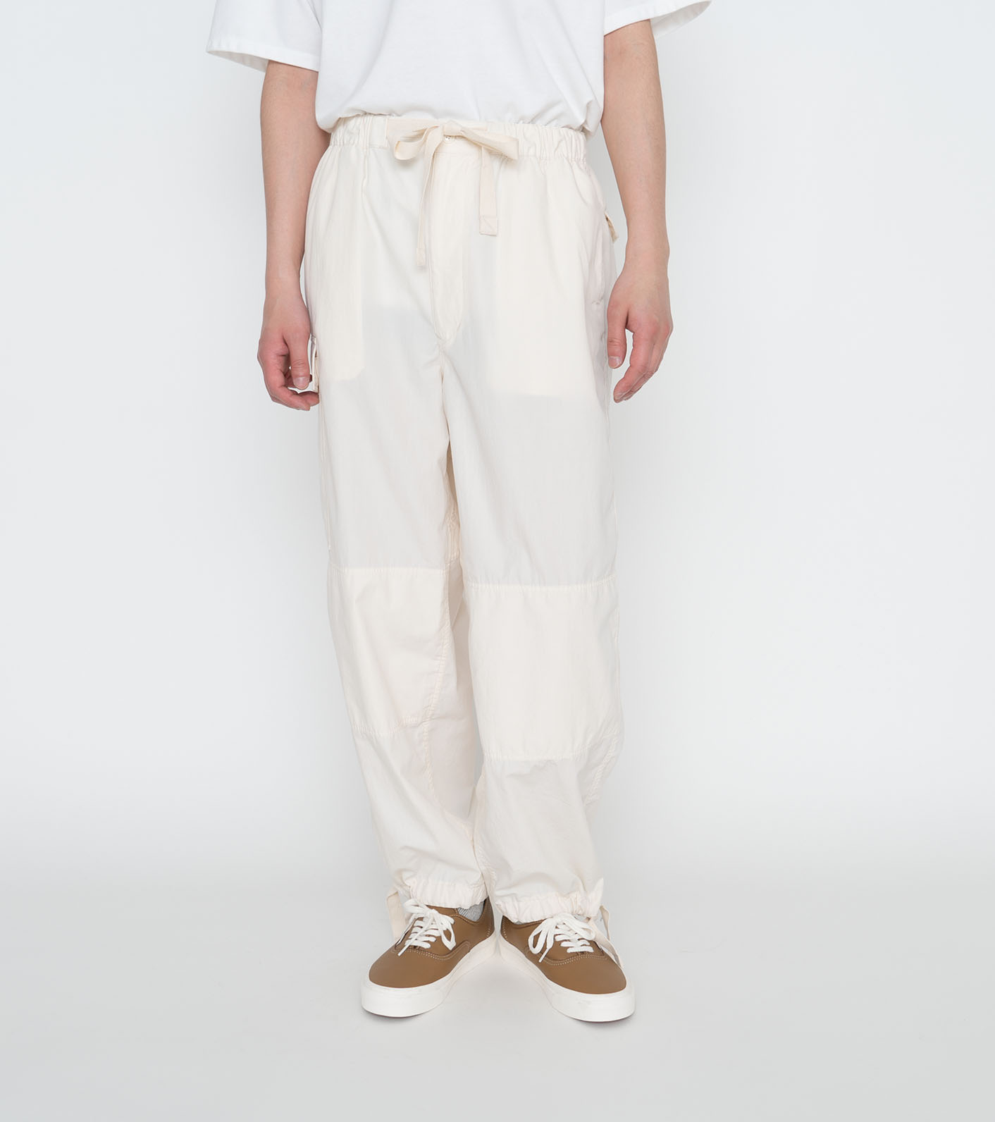 现货 nanamica 24SS EASY PANTS包芯纱宽松军事工装长裤 SUCS408-图3