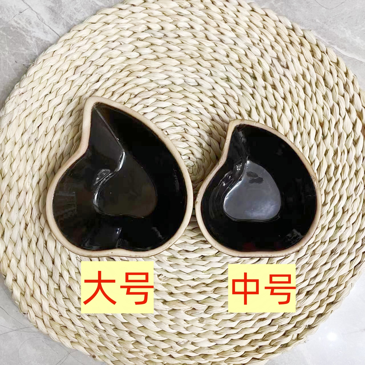 潮汕鲎粿印潮阳棉湖大个粿碗陶瓷蒸印小吃模具特产粿仔糕经典尺寸-图2