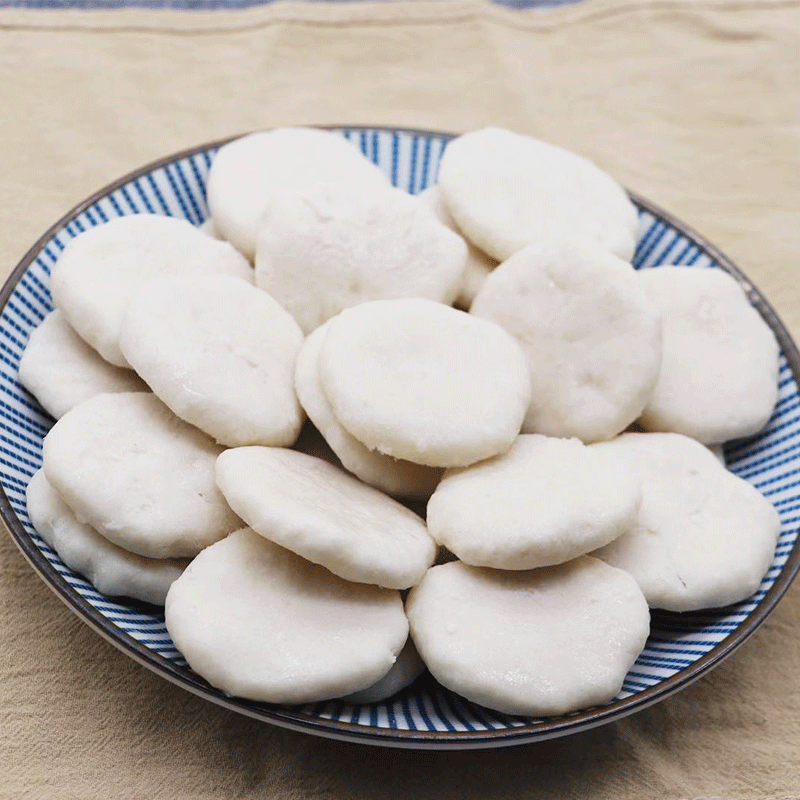 浩洋墨鱼饼手工阳江香煎鱼饼半成品香煎墨鱼滑火锅花枝丸500g约23 - 图2