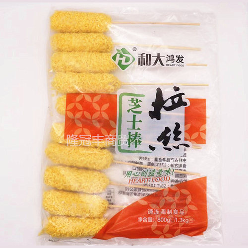 原味鲜食品和大鸿发拉丝芝士热狗棒半成品芝士棒奶酪棒800g10条 - 图3