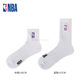 NBA socks ຂອງຜູ້ຊາຍກາງ-calf casual socks combed ຖົງຕີນຝ້າຍ