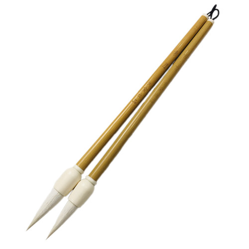 正版【素月 素雪】加健羊毫中楷毛笔隶书篆书国画适用 文宣笔庄 - 图3