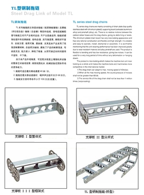 源头生产机床钢铝拖链 桥式 全封闭 不锈钢线缆油管重型机械专用