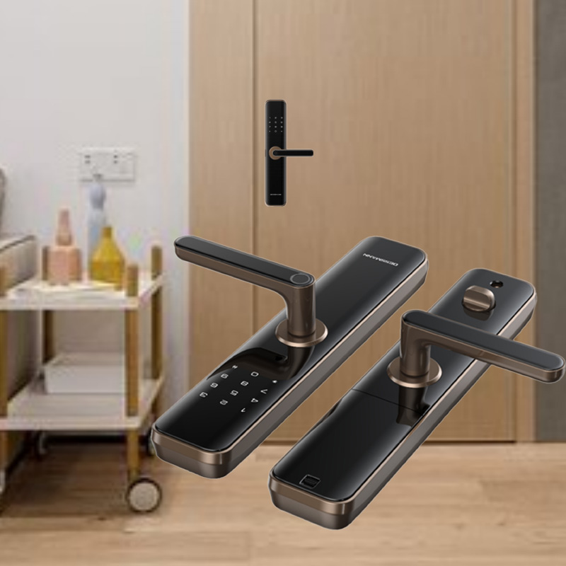 德施曼指纹锁家用防盗门密码锁智能门锁感应锁电子锁G100 - 图2