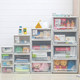 Drawer storage box wardrobe free combination sorting box