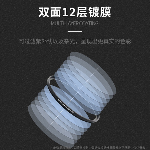 JJC UV镜67 72 77 49 46 43 40.5 52 55 58 62 82mm保护镜头高清UV滤镜 适用于佳能索尼尼康富士松下相机摄影 - 图2